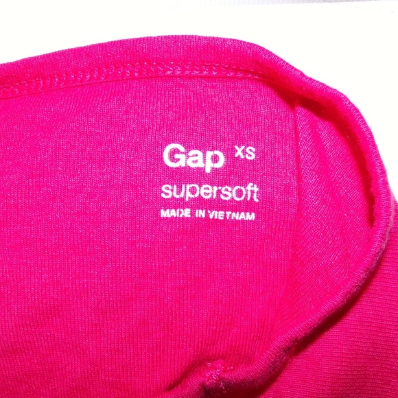 Woman's Top Pink Top the Gap Size XS Stretch fit - Picture 3 of 3